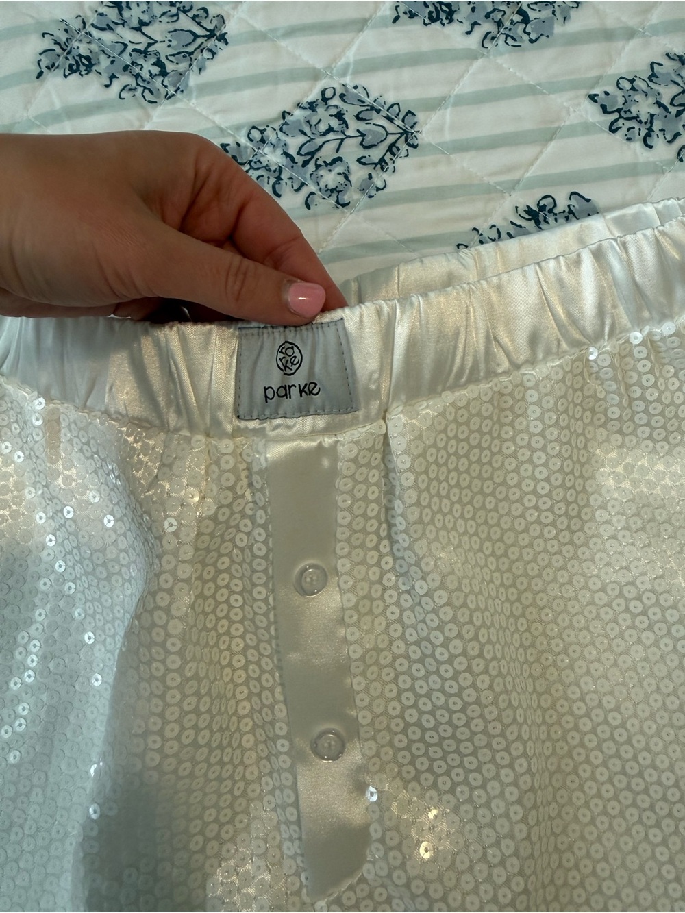 Parke Sequin Shorts- read sizing! - Picture 5 of 5